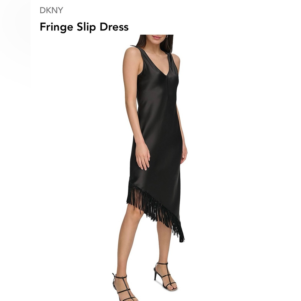 DKNY asymmetrical beautiful evening dress(priced for quick sale )